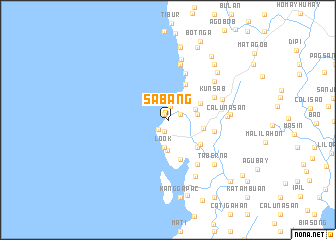 map of Sabang