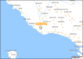 map of Sabang