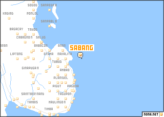 map of Sabang