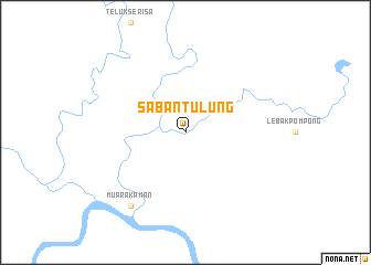 map of Sabantulung