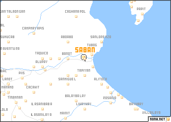 map of Saban