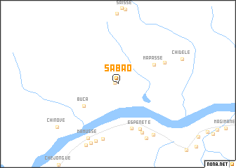 map of Sabão