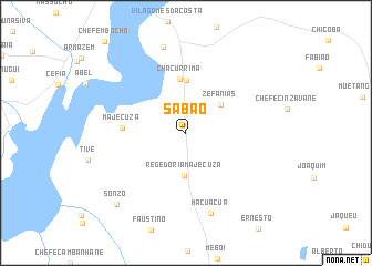 map of Sabão