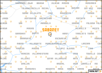 map of Sabarey