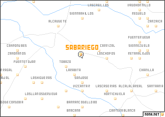 map of Sabariego