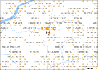 map of Sabariz