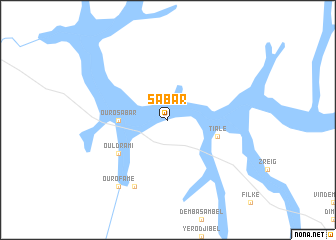 map of Sabar