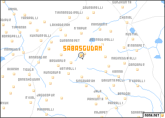 map of Sabāsgūdam