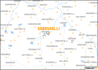 map of Sabāspalli