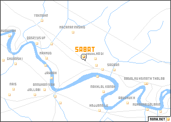 map of Sabat