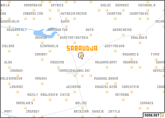 map of Sabaudja