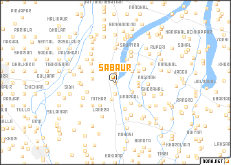 map of Sabaur