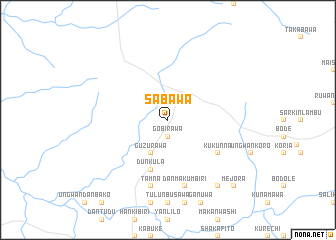 map of Sabawa