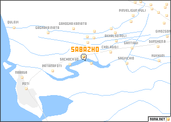 map of Sabazho