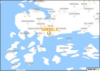 map of Sabbels