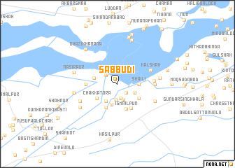 map of Sabbūdi