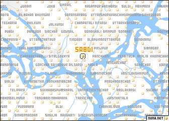 map of Sābdi