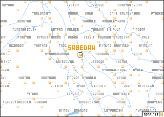 map of Sabedaw