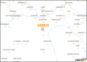 map of Sabein