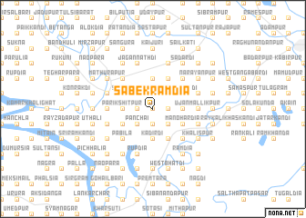 map of Sābek Rāmdia
