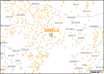 map of Sabelu