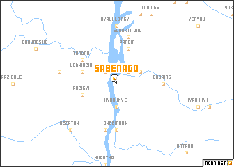 map of Sabenago