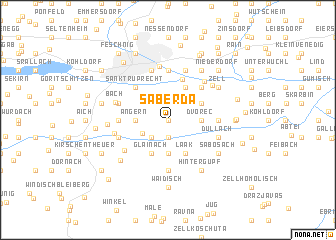 map of Saberda