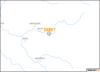 map of Sabet