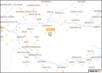 map of Sabe