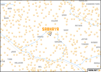 map of Sabhāya