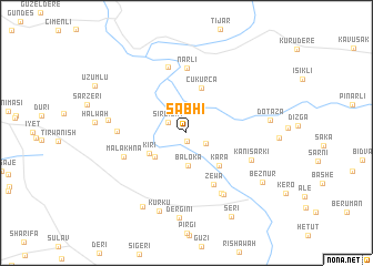 map of Sabhī