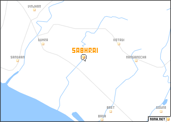 map of Sabhrai