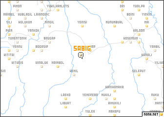 map of Sabig