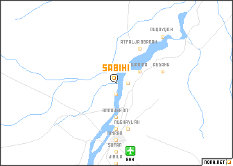 map of Şabīḩī