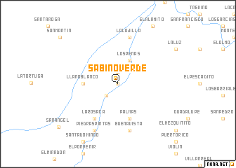 map of Sabino Verde