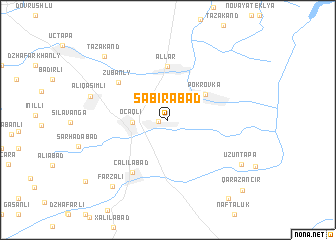 map of Sabirabad