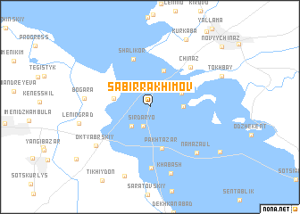 map of Sabir Rakhimov