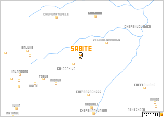map of Sábite
