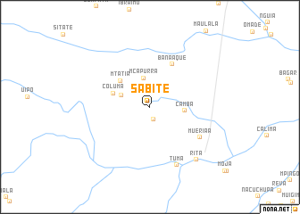 map of Sábite