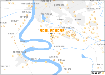 map of Sable Chase