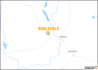 map of Sablevale