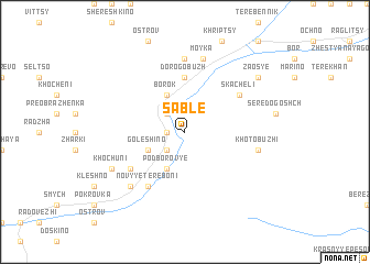 map of Sable