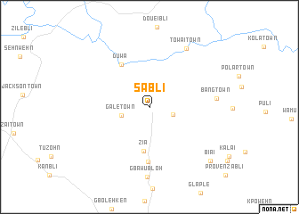 map of Sabli