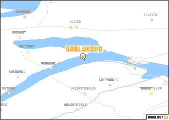 map of Sablukovo
