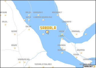 map of Saboala