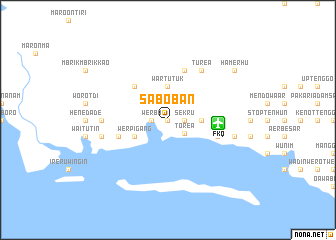 map of Saboban