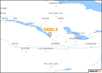 map of Såböle