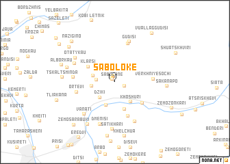 map of Saboloke