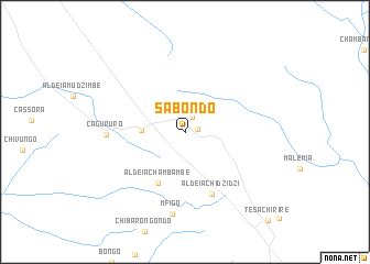 map of Sabondo