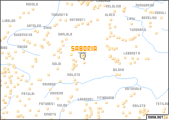 map of Saboria